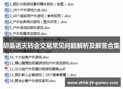 胡桑诺夫转会交易常见问题解析及解答合集
